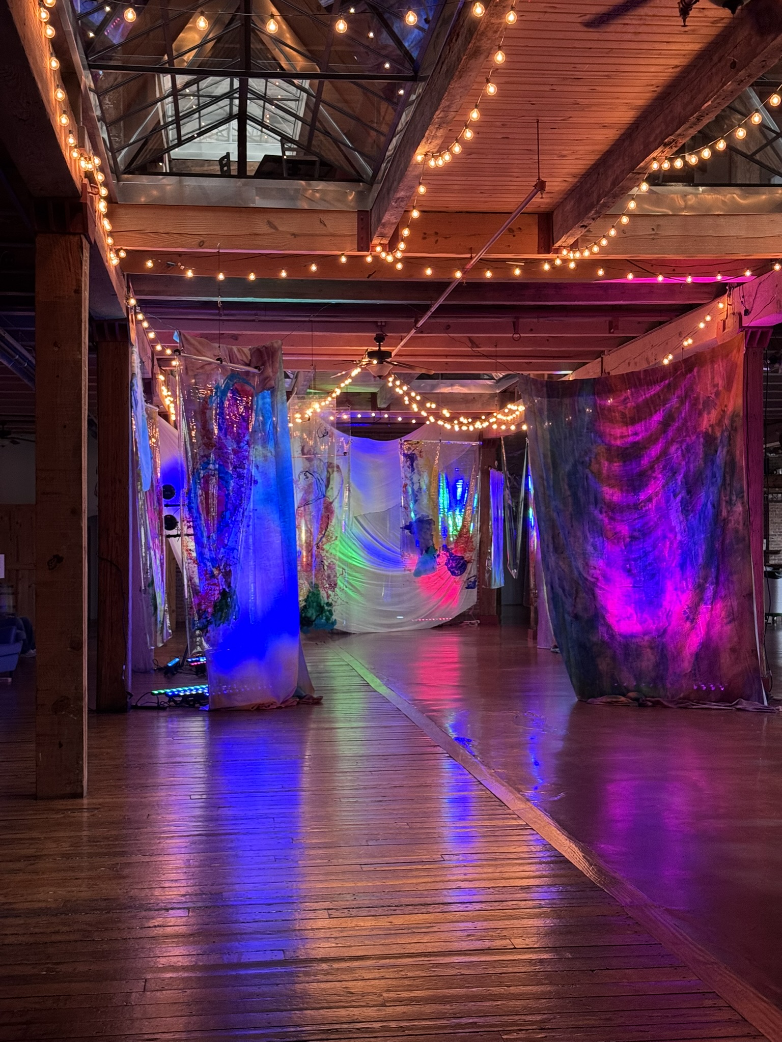 waterfall installation for rebirth